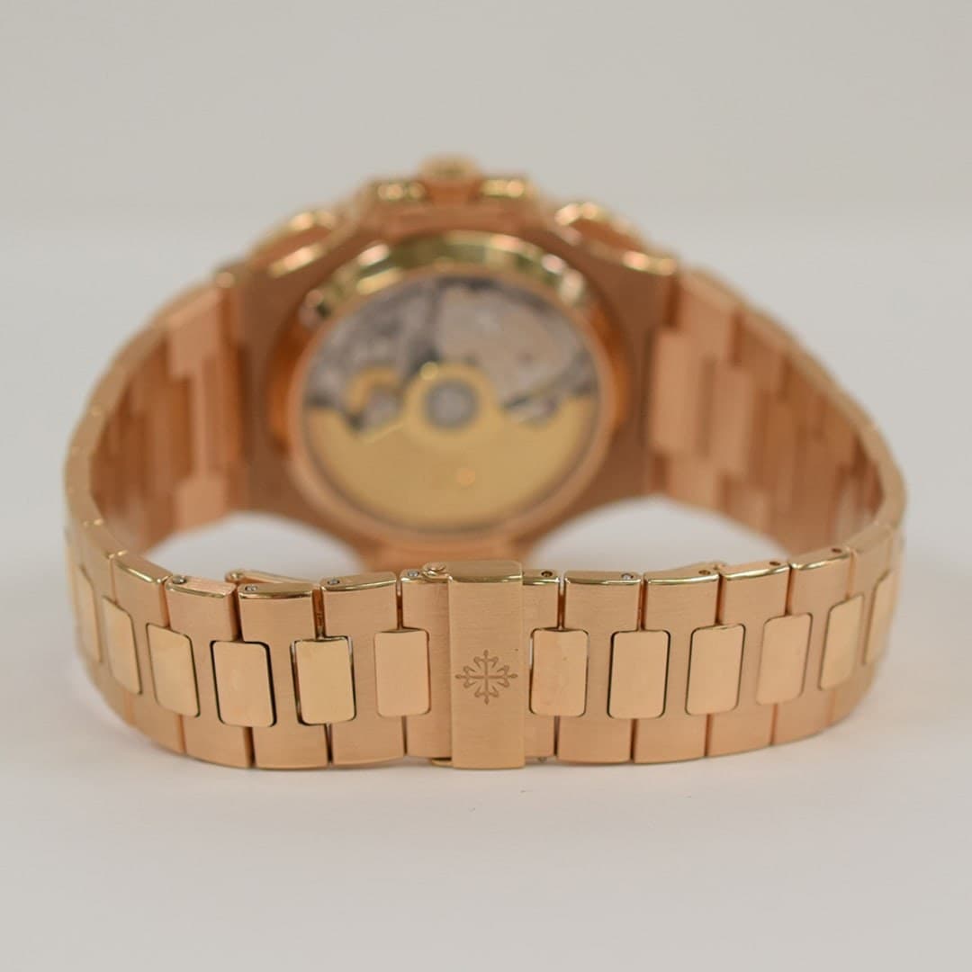 Patek Philippe Nautilus Chronograph Rose Gold Black Dial 40mm photo 4