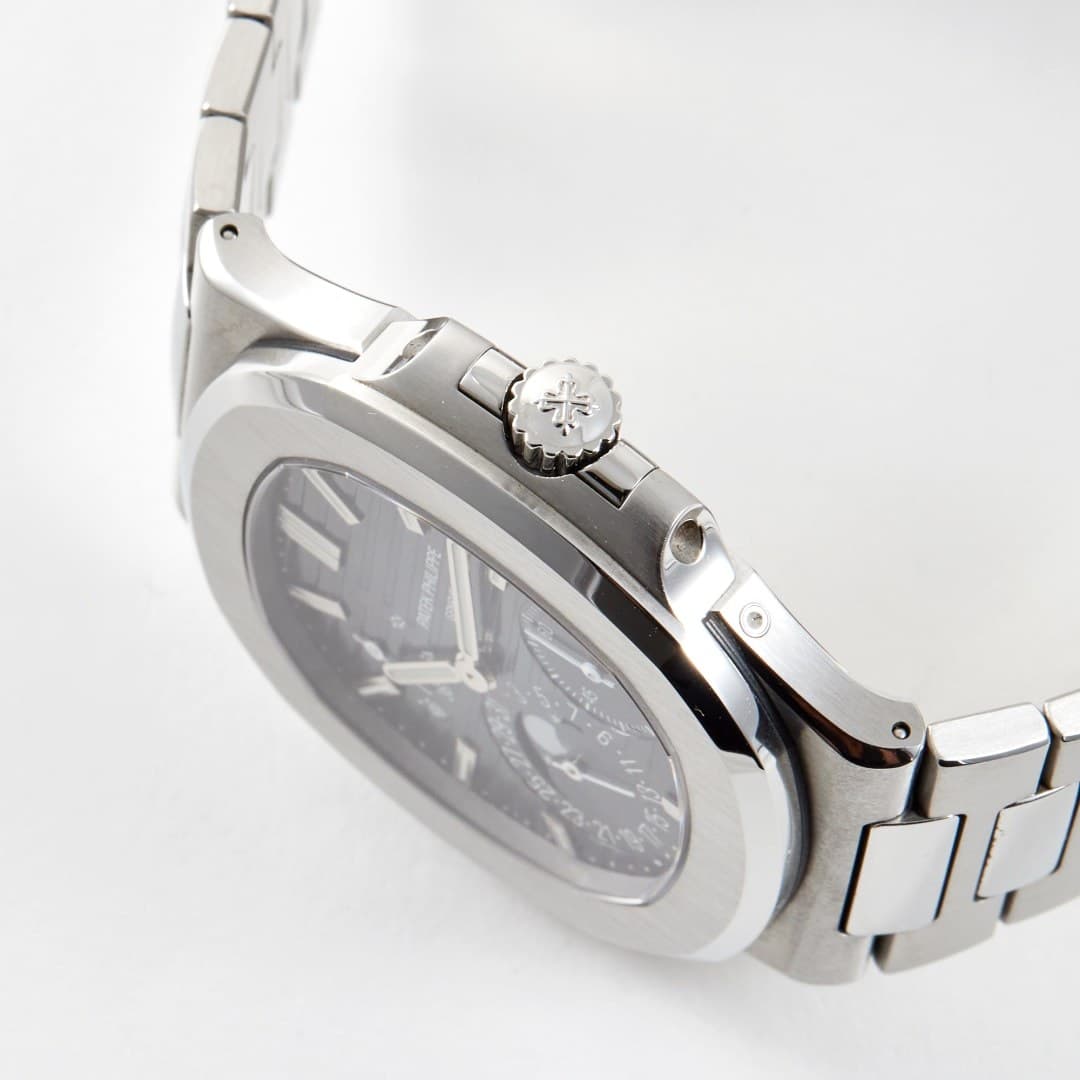 Patek Philippe Nautilus Moonphase Steel Blue Dial 40mm photo 3