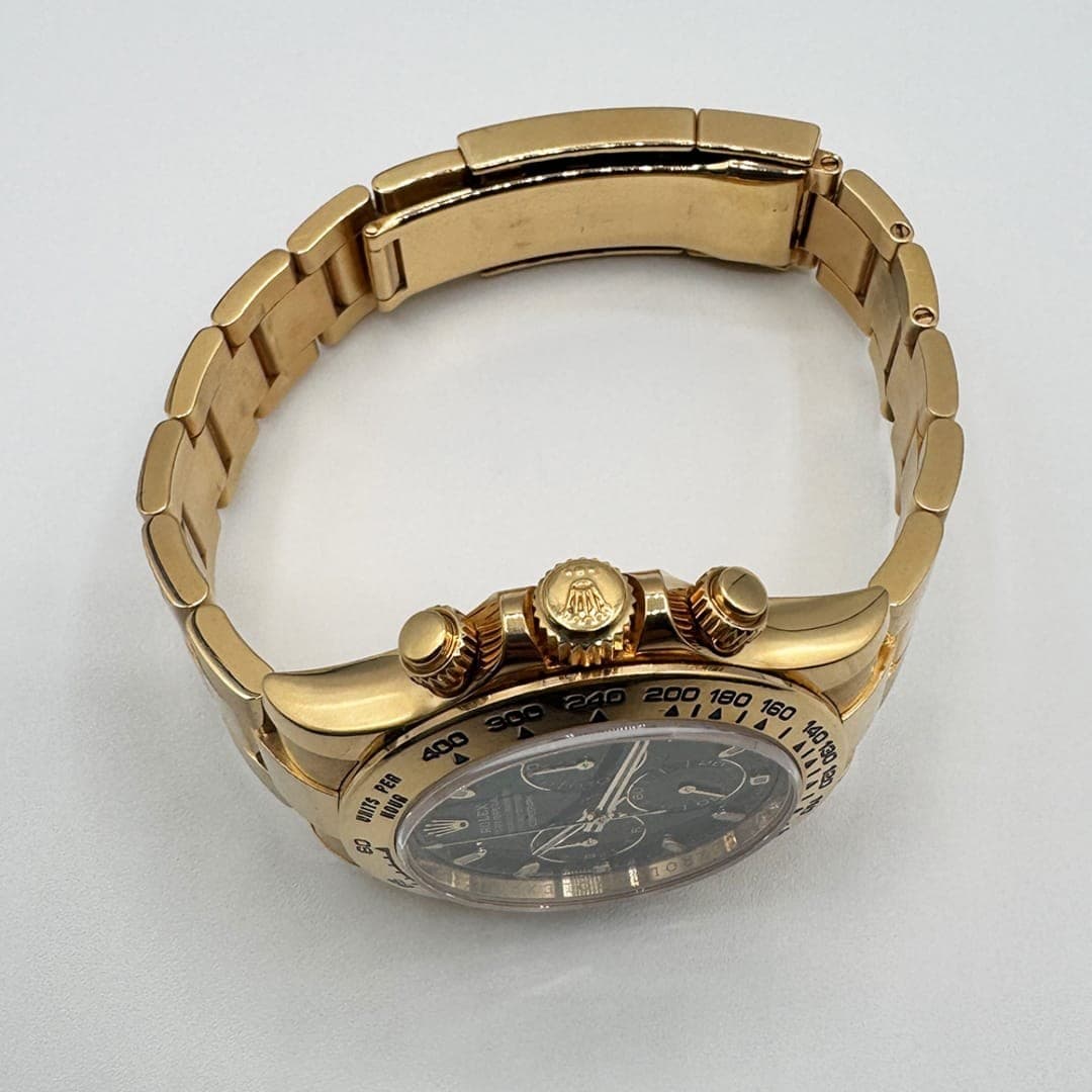 Rolex Daytona Yellow Gold Green Dial "John Mayer" 40mm photo 4
