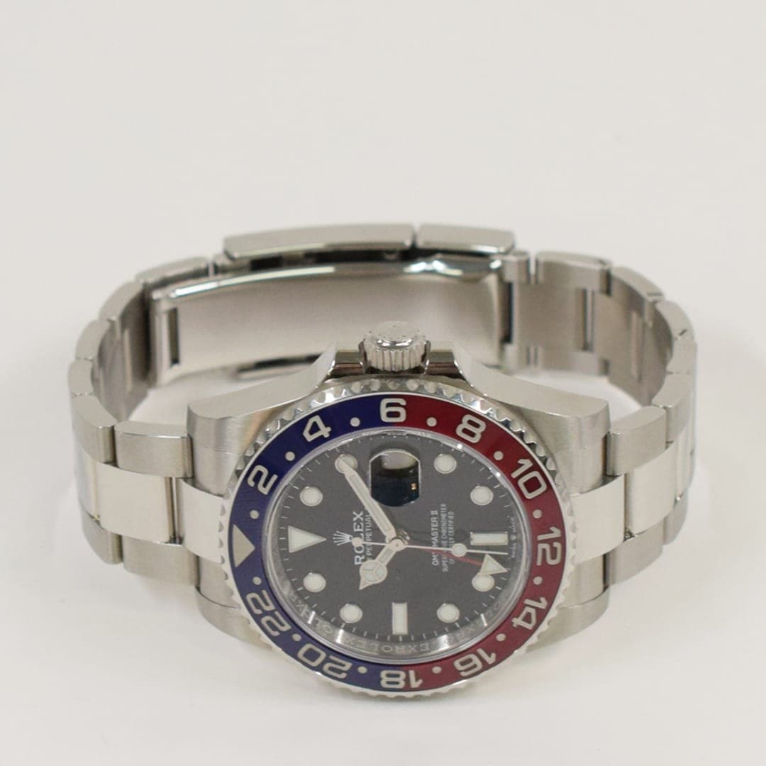 Rolex GMT-Master II Steel Black Dial "Pepsi" 40mm photo 3