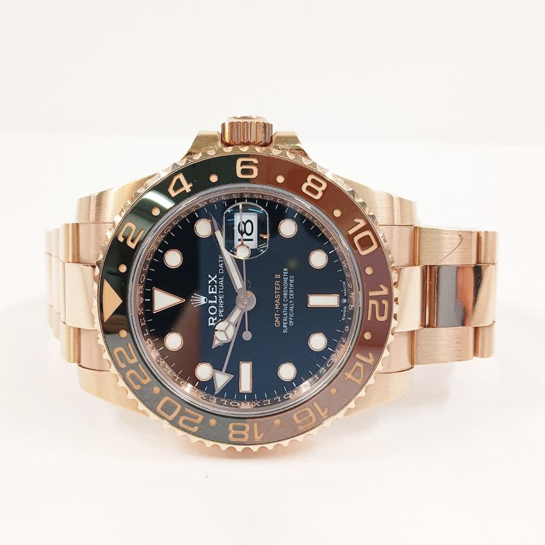 Rolex GMT-Master II "Rootbeer" Rose Gold Black Dial 40mm photo 3