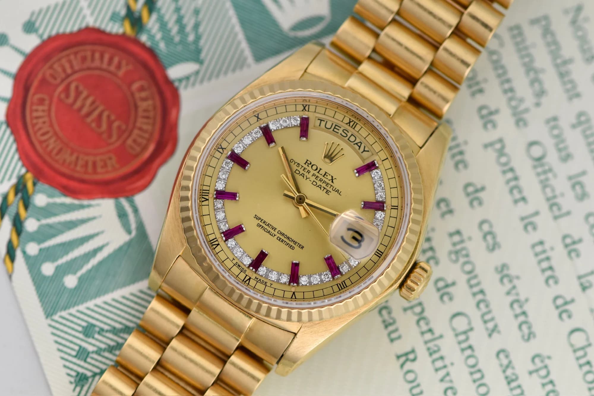 Rolex Day-Date — Moon Phase archive photograph 281