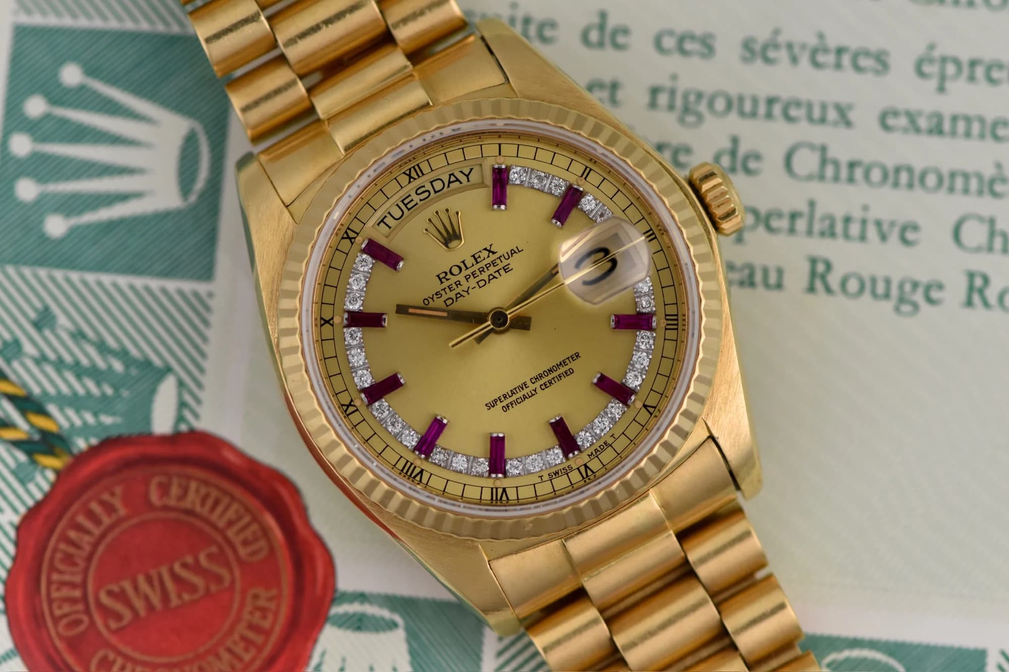 Rolex Day-Date — Moon Phase archive photograph 383