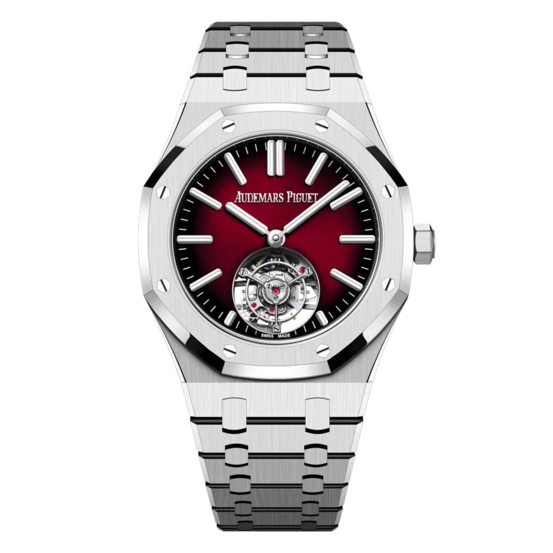 Audemars Piguet Royal Oak Flying Tourbillon Steel Red Dial 41mm photo 1