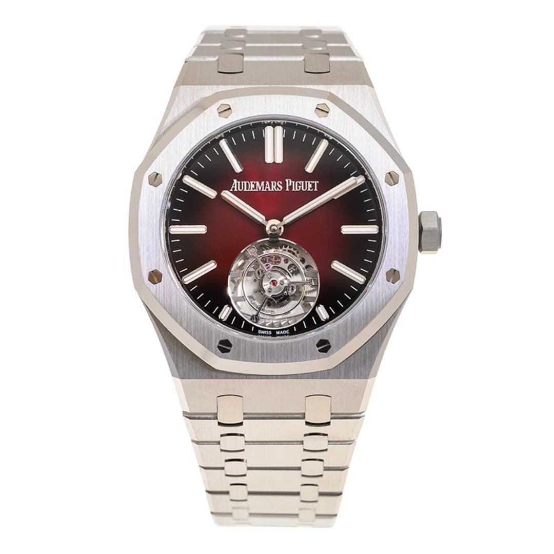 Audemars Piguet Royal Oak Flying Tourbillon Steel Red Dial 41mm