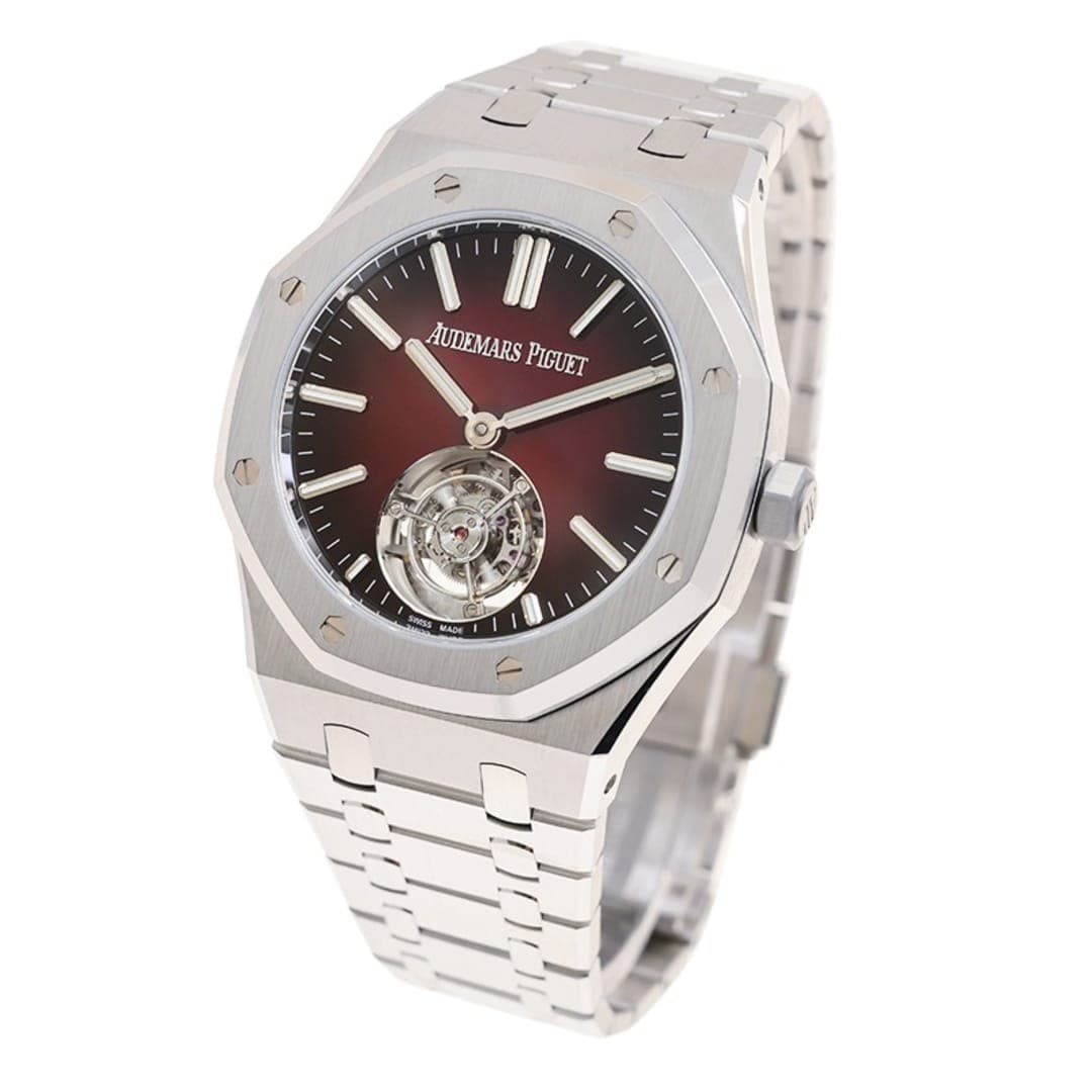 Audemars Piguet Royal Oak Flying Tourbillon Steel Red Dial 41mm photo 3