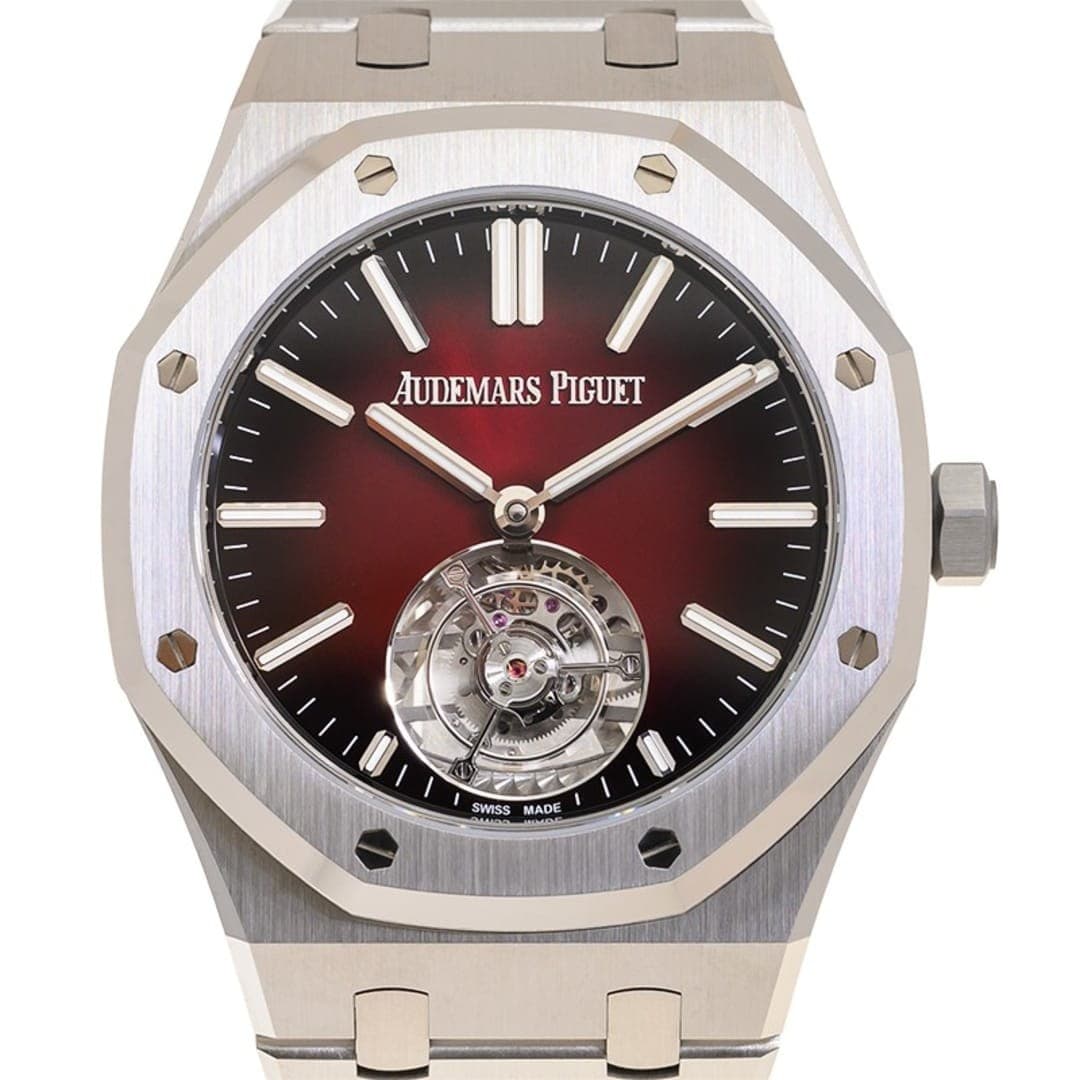 Audemars Piguet Royal Oak Flying Tourbillon Steel Red Dial 41mm photo 4