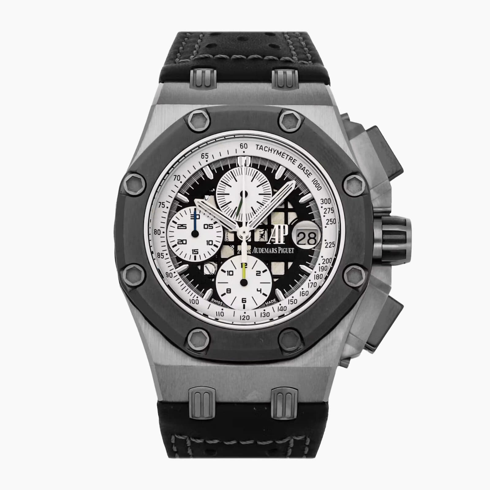 Audemars Piguet Royal Oak Offshore "Barrichello II" Titanium Black Dial 42mm