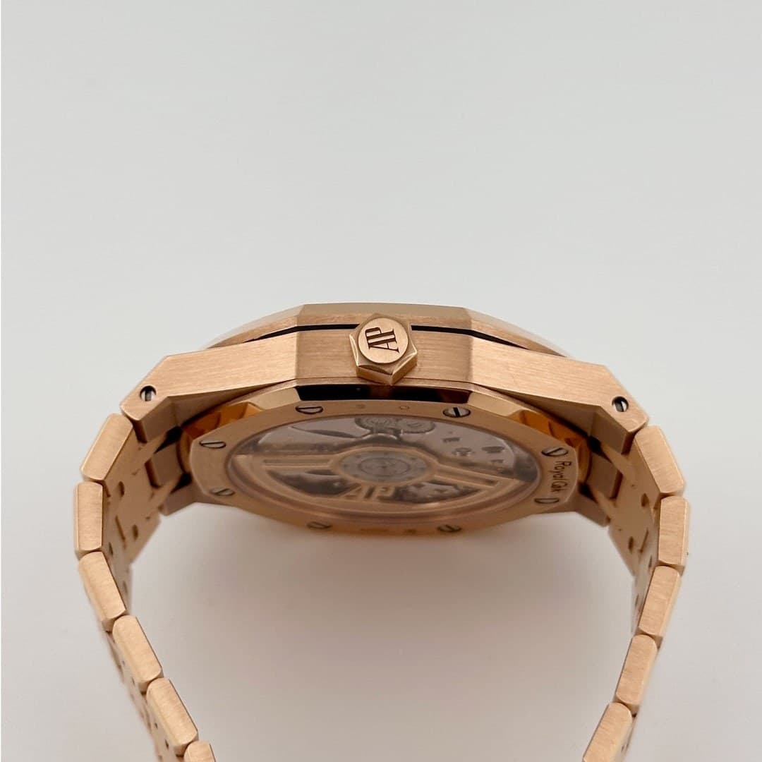 Audemars Piguet Royal Oak Selfwinding Rose Gold Blue Dial 41mm photo 5