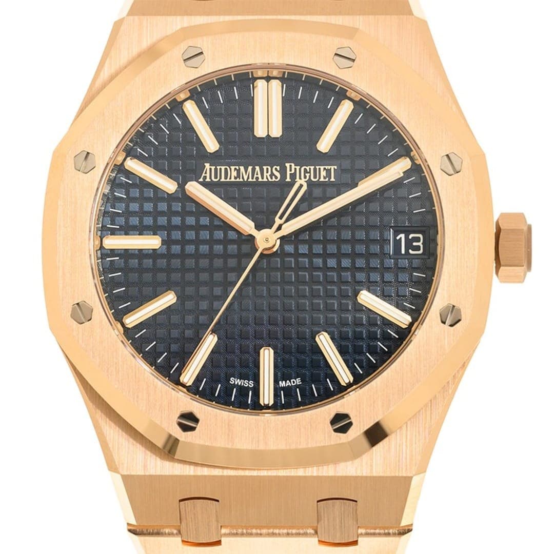 Audemars Piguet Royal Oak Selfwinding Rose Gold Blue Dial 41mm photo 4