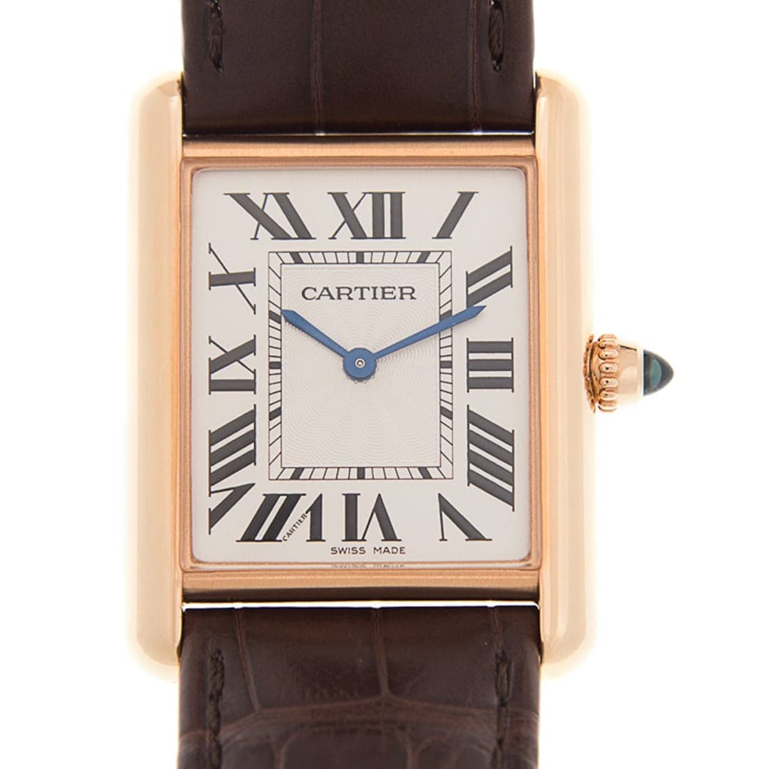 Cartier Tank Louis Rose Gold Silver Dial 25mm photo 2