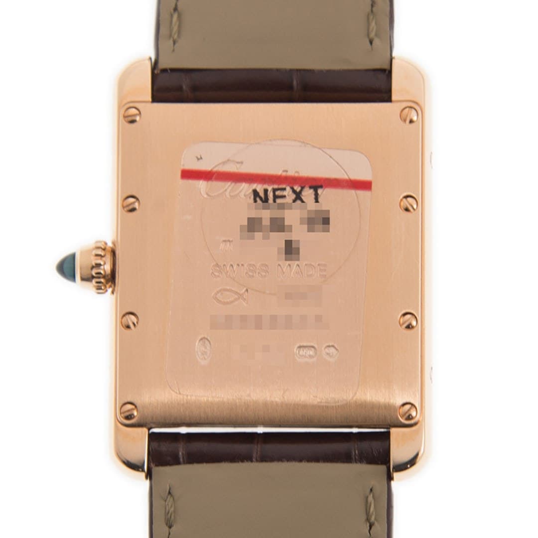 Cartier Tank Louis Rose Gold Silver Dial 25mm photo 3