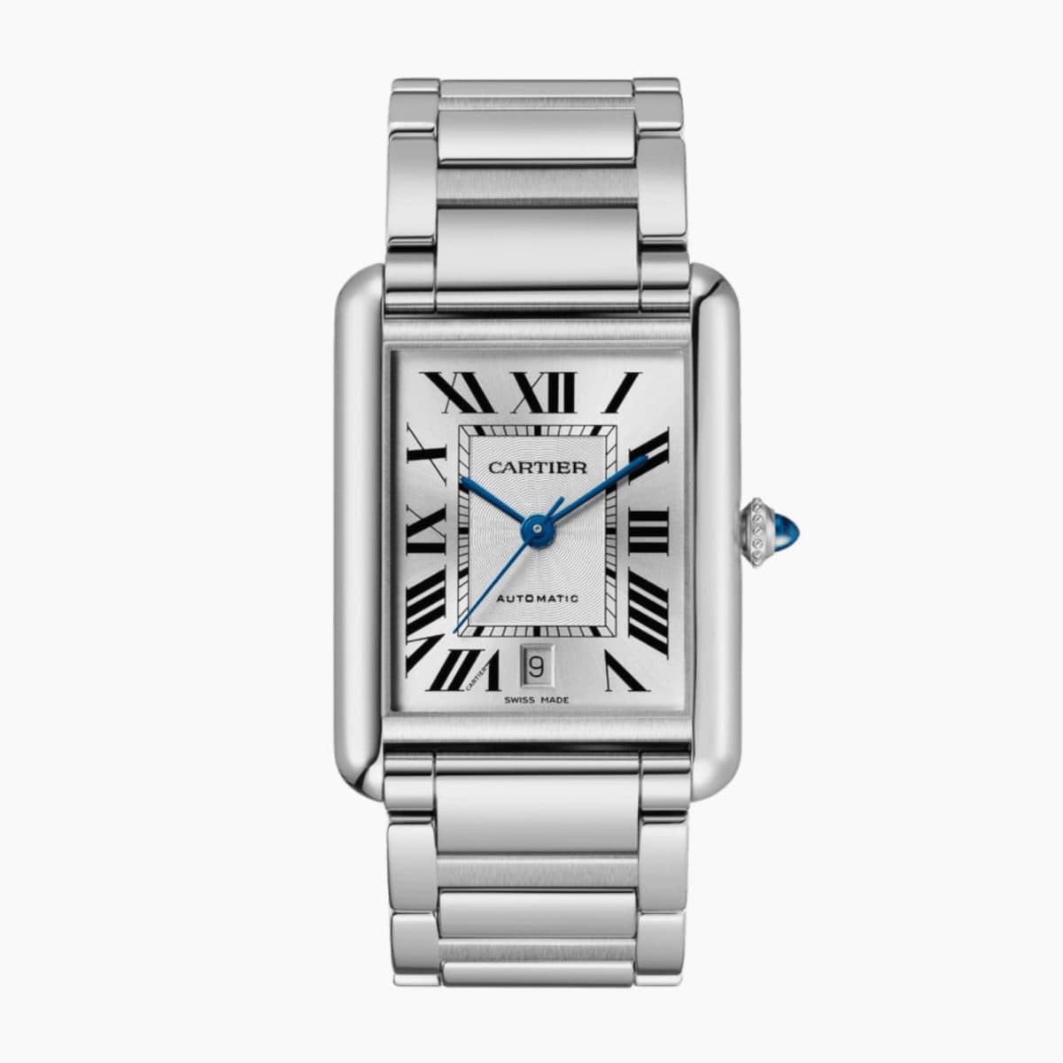 Cartier Tank Must Steel Silver Dial 41mm