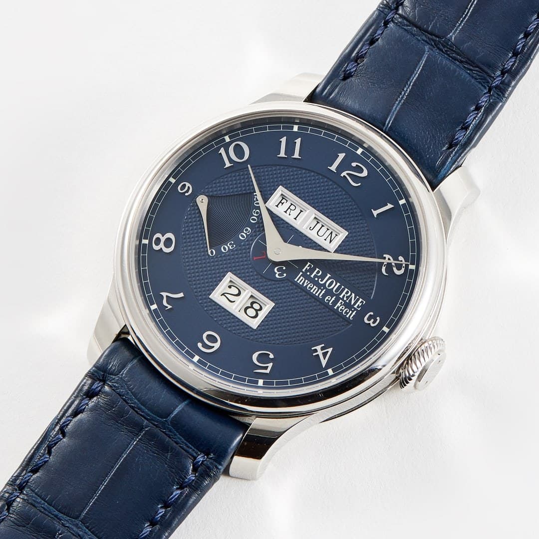 F.P. Journe Quantième Perpétuel Platinum Blue Dial 40mm