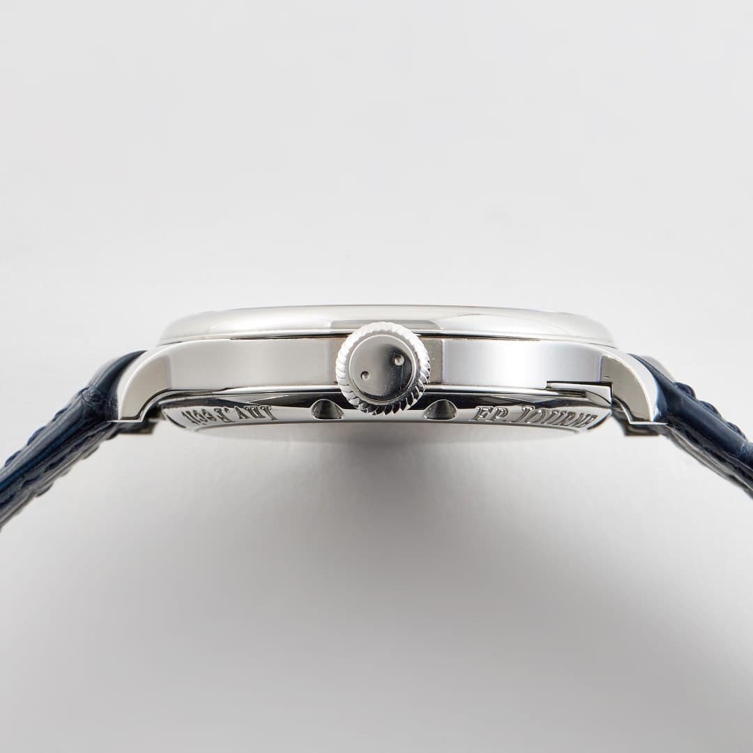 F.P. Journe Quantième Perpétuel Platinum Blue Dial 40mm photo 5