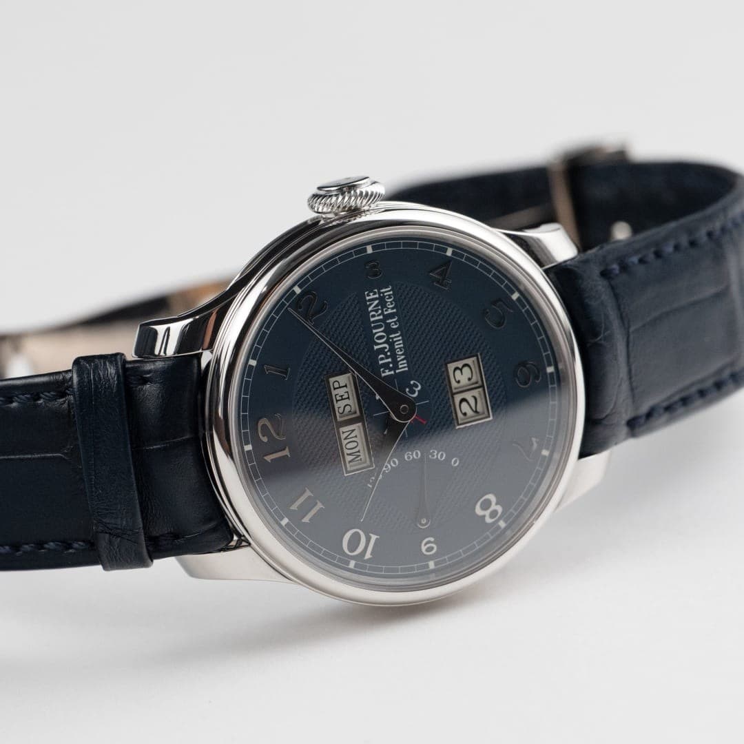 F.P. Journe Quantième Perpétuel Platinum Blue Dial 40mm photo 6