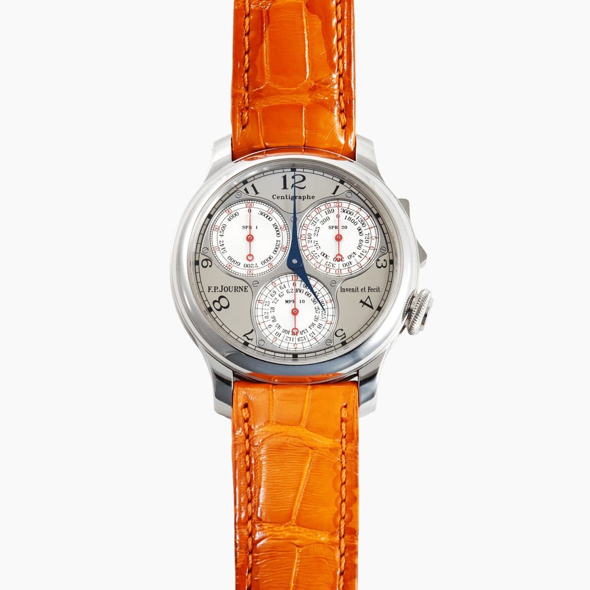 F.P. Journe Centigraph Souverain Platinum Grey Dial 40mm