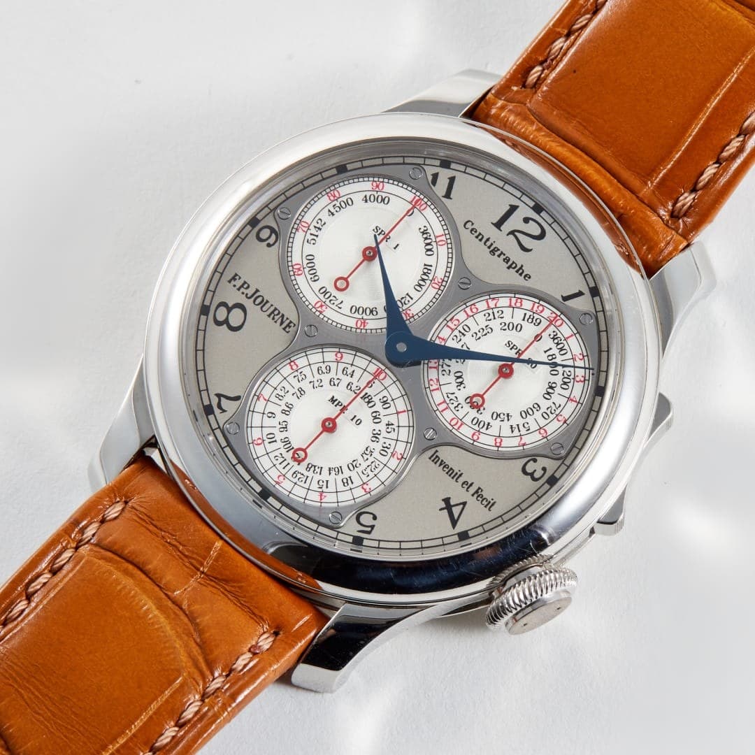 F.P. Journe Centigraph Souverain Platinum Grey Dial 40mm photo 2
