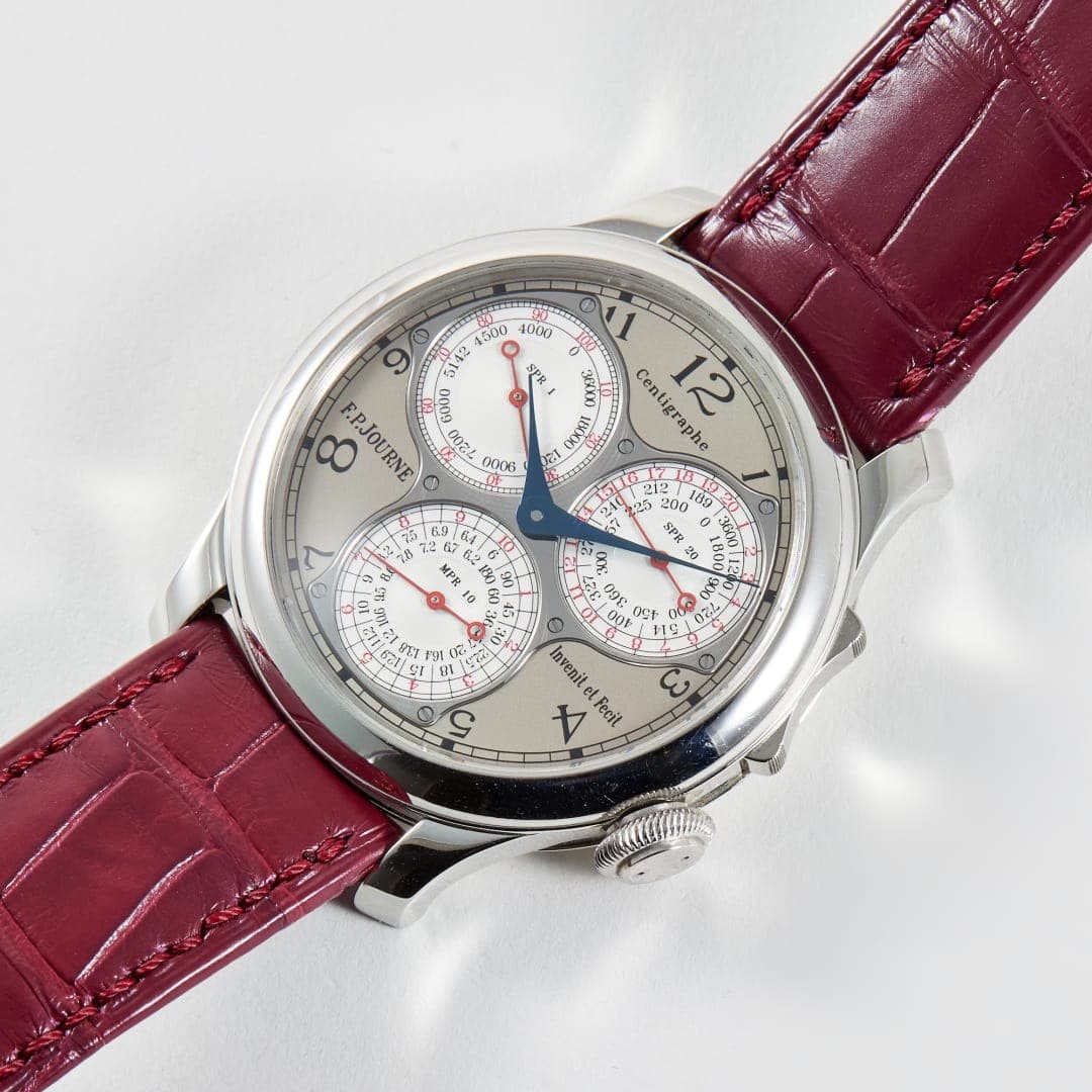 F.P. Journe Centigraph Souverain Platinum Grey Dial 40mm photo 2