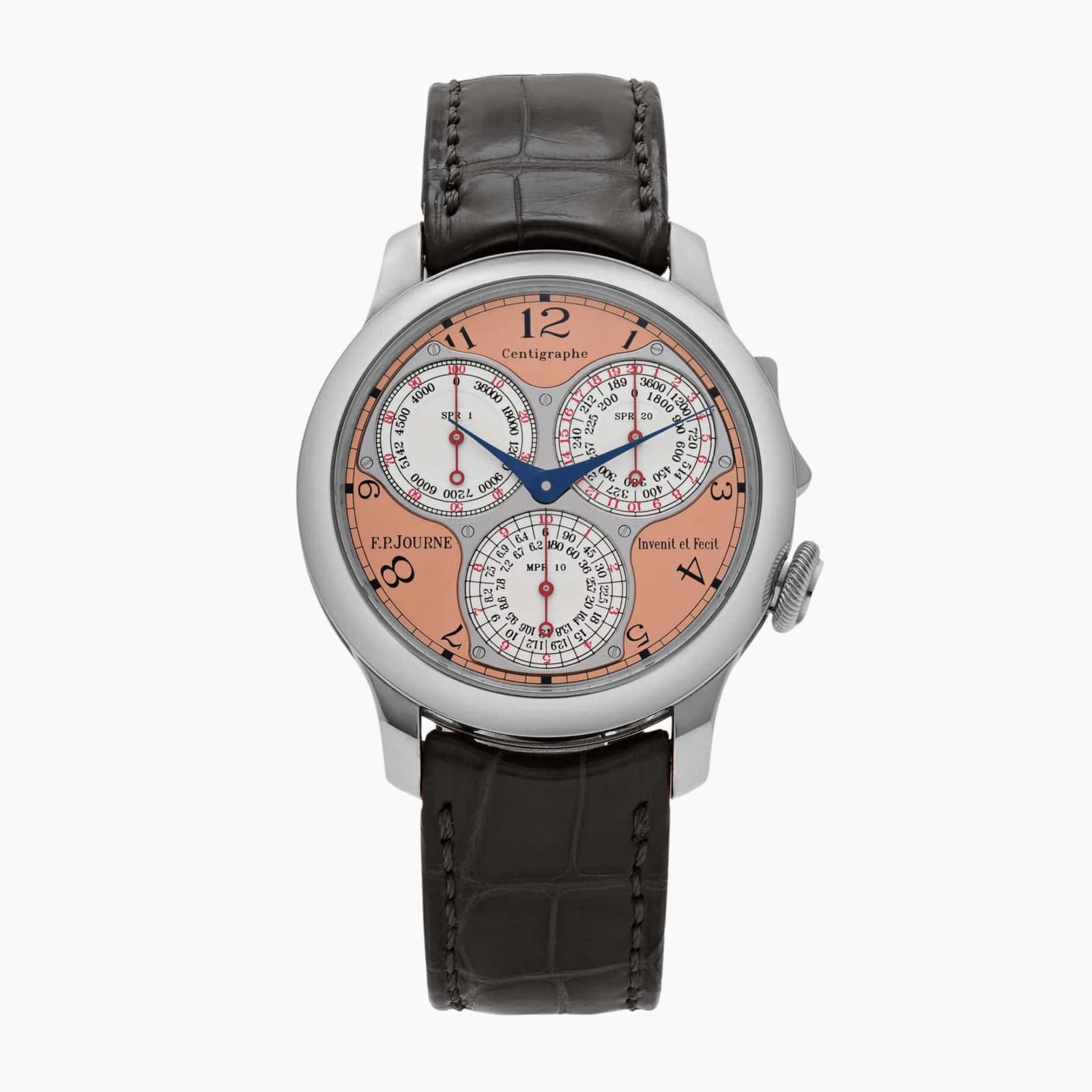 F.P. Journe Centigraphe Souverain Platinum Salmon Dial 40mm