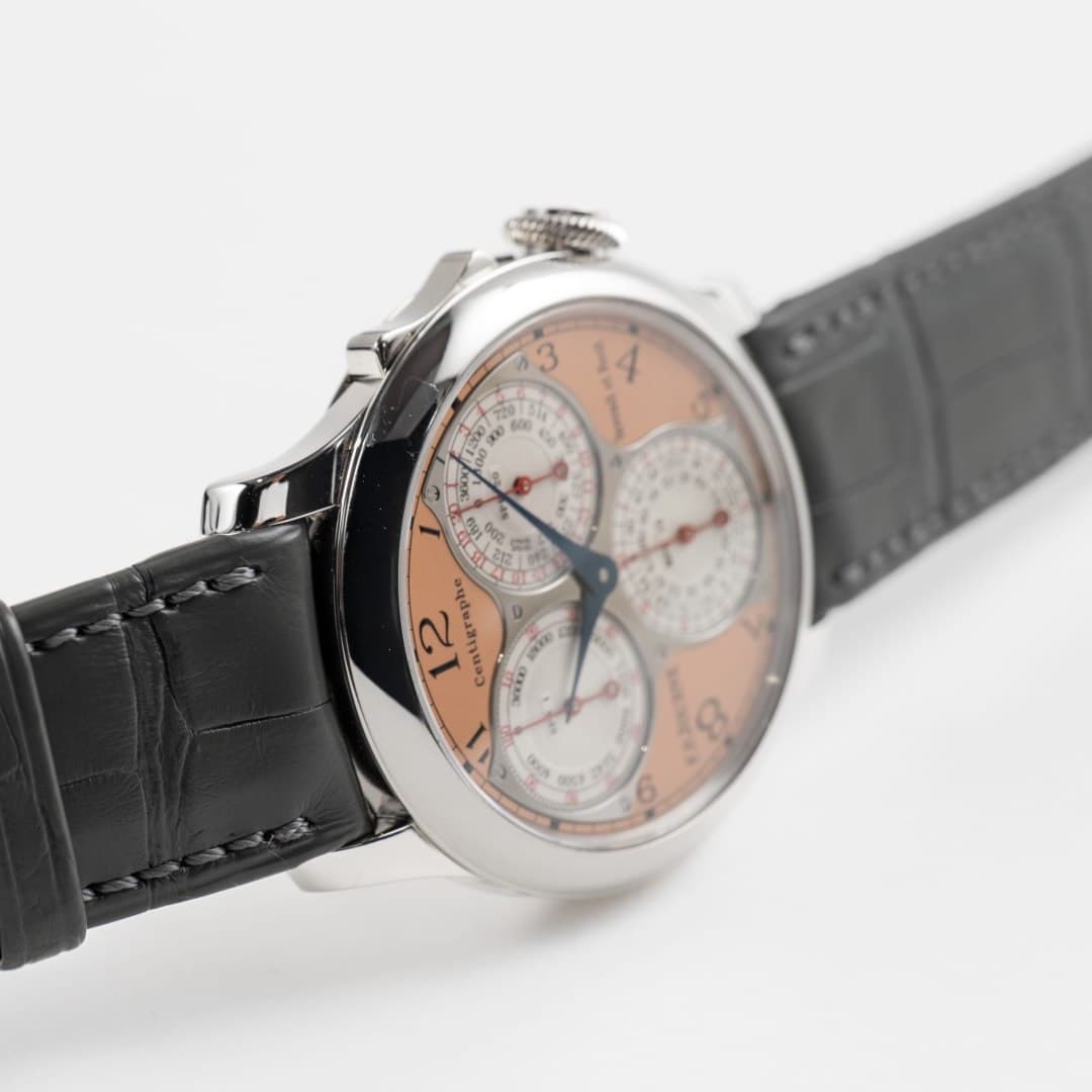 F.P. Journe Centigraphe Souverain Platinum Salmon Dial 40mm photo 3