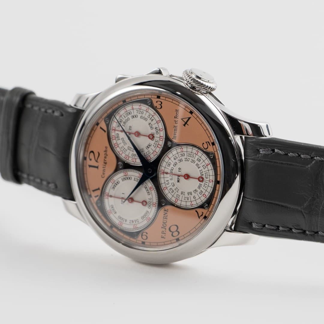 F.P. Journe Centigraphe Souverain Platinum Salmon Dial 40mm photo 4