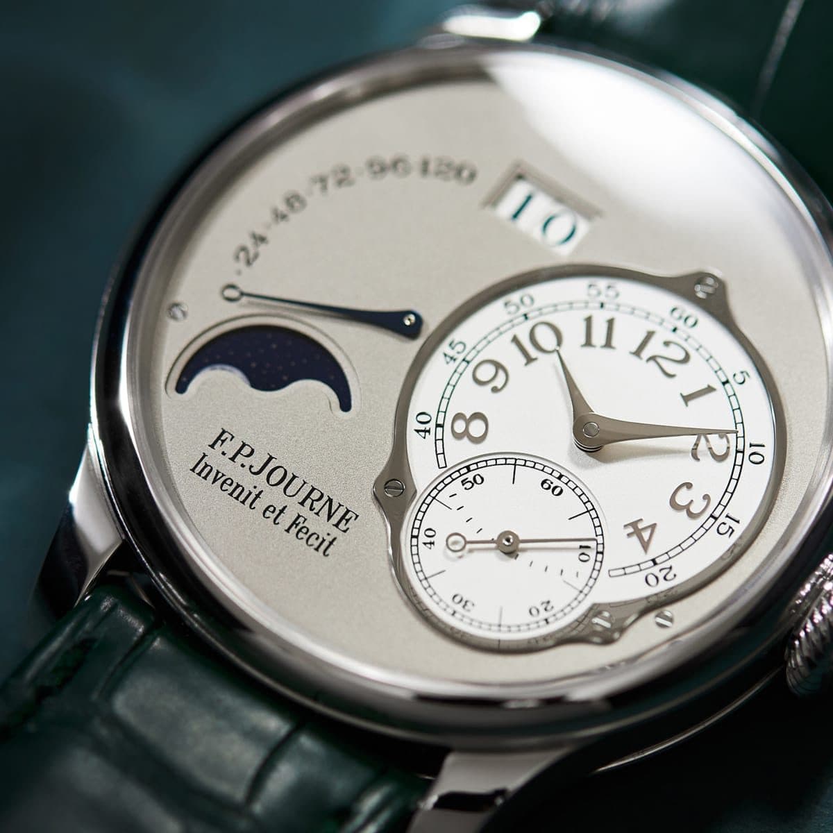 F.P. Journe Classique Lune Platinum Silver Dial 40mm photo 2