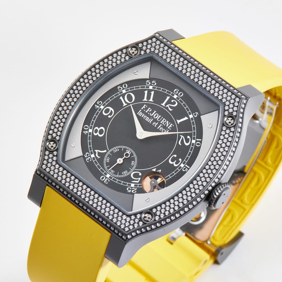 F.P. Journe Élégante Titanium Diamond Black Dial 48mm photo 2