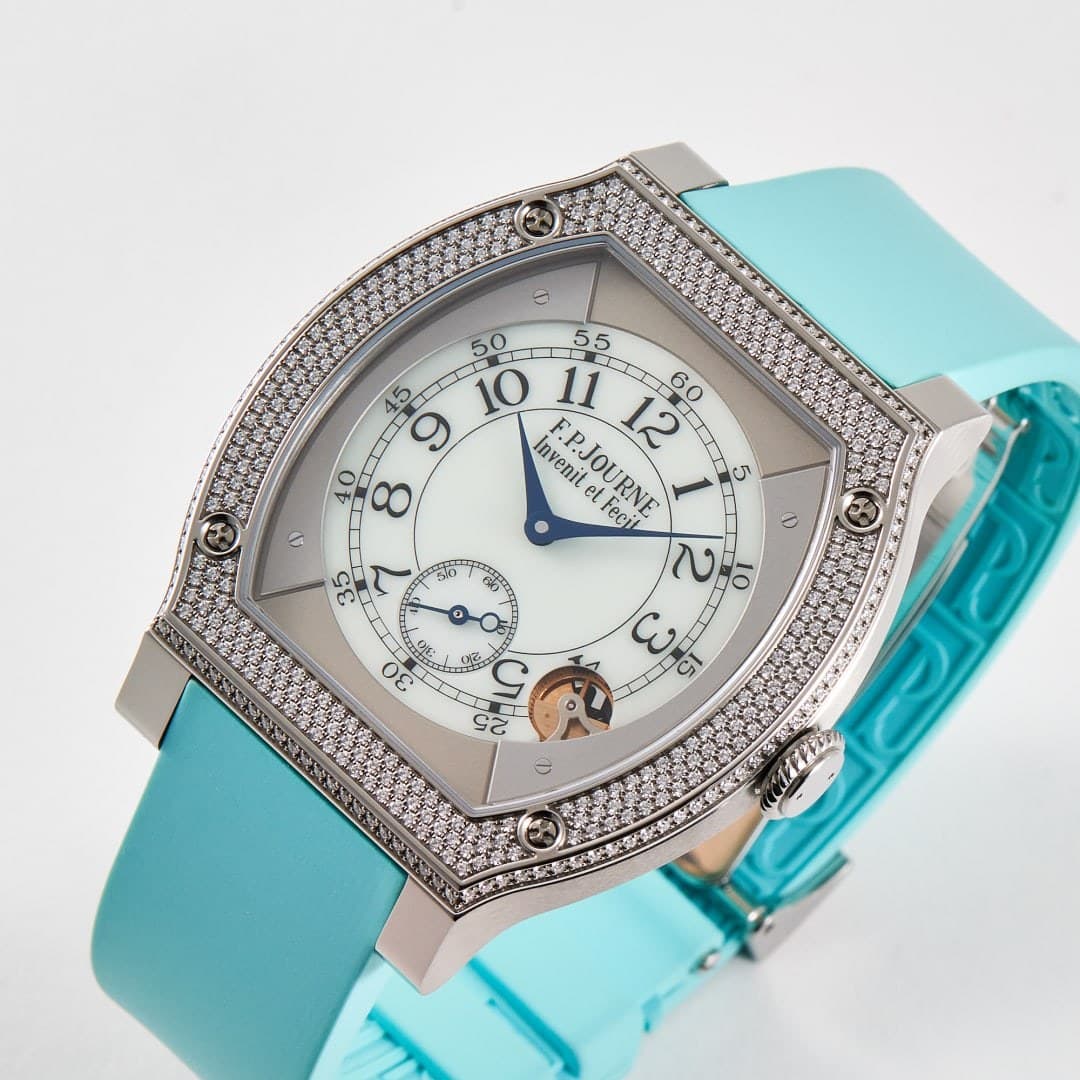F.P. Journe Élégante Titanium Diamond White Dial 48mm photo 2