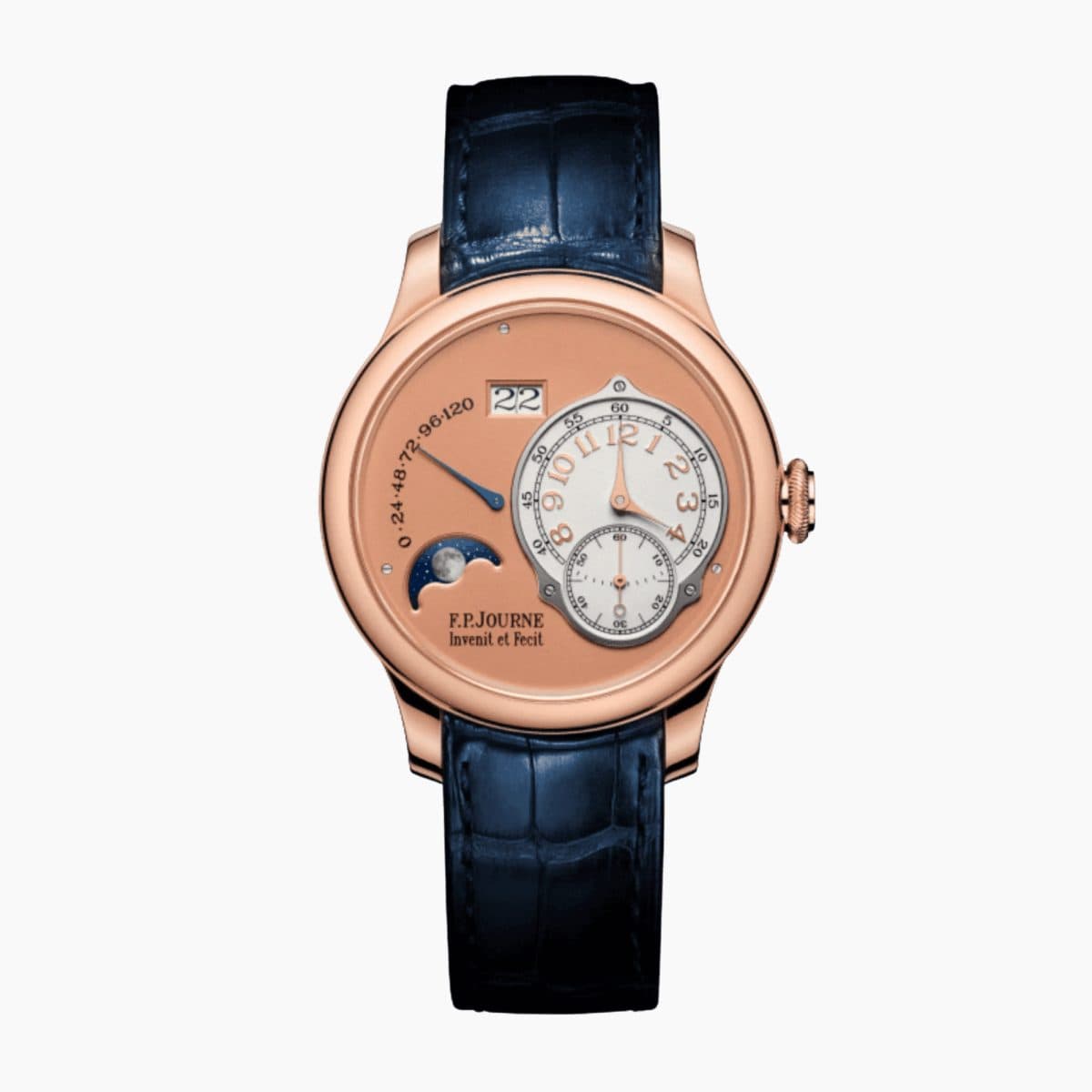 F.P. Journe Octa Lune Rose Gold Salmon Dial 40mm