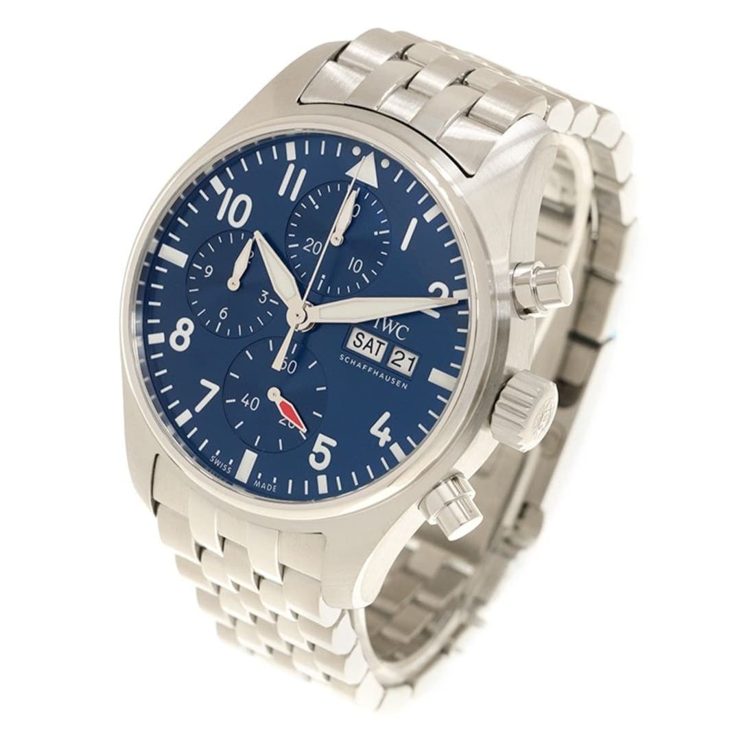 IWC Pilot's Watch Chronograph Steel Blue Dial 41mm photo 3