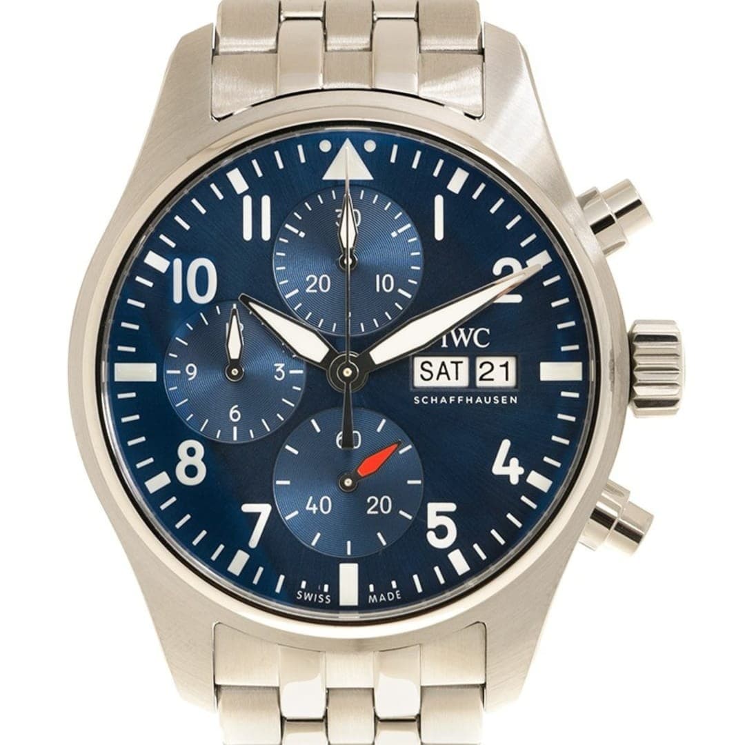 IWC Pilot's Watch Chronograph Steel Blue Dial 41mm photo 4