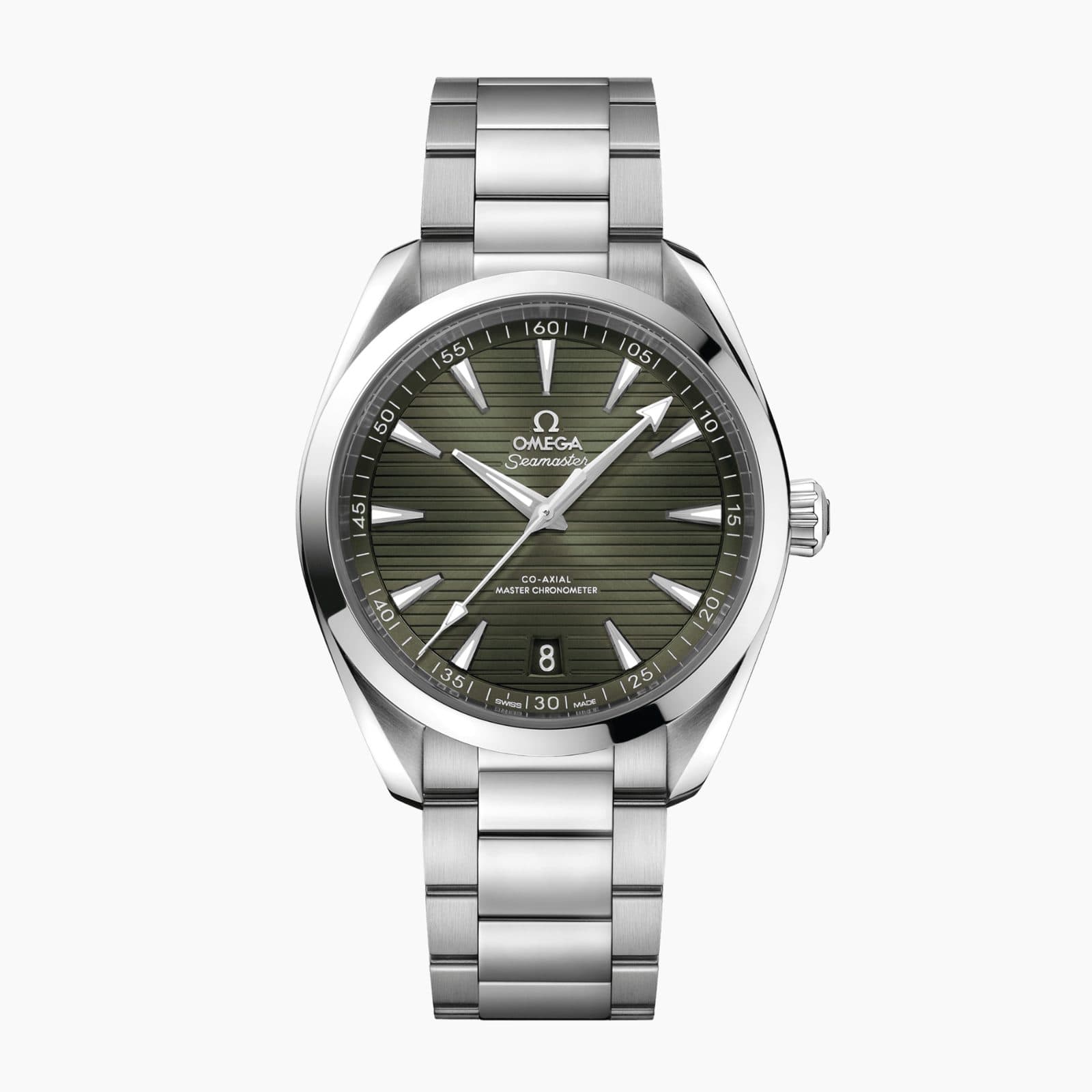 Omega Aqua Terra Steel Green Dial 41mm