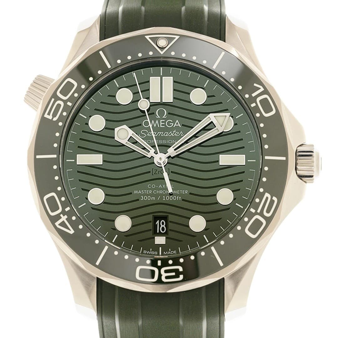 Omega Seamaster Diver 300m Steel Green Dial 42mm photo 2