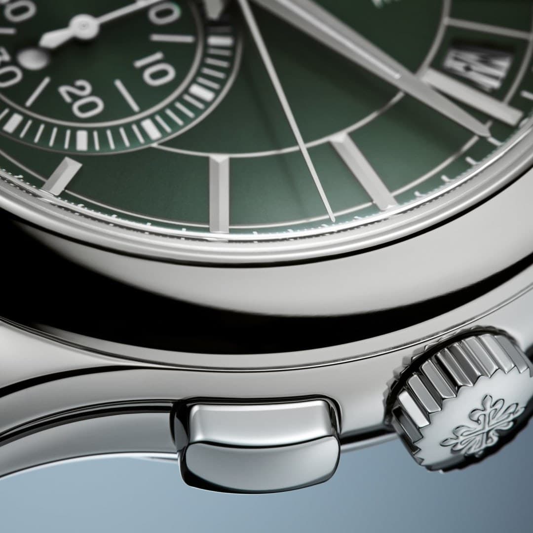Patek Philippe Annual Calendar Chronograph Steel Green Dial 42mm photo 4