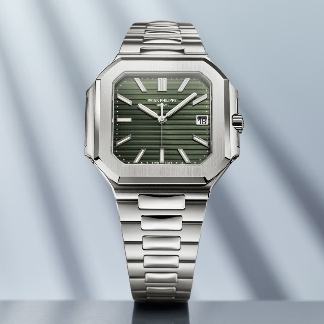 Patek Philippe Cubitus Date Steel Green Dial 45mm photo 2