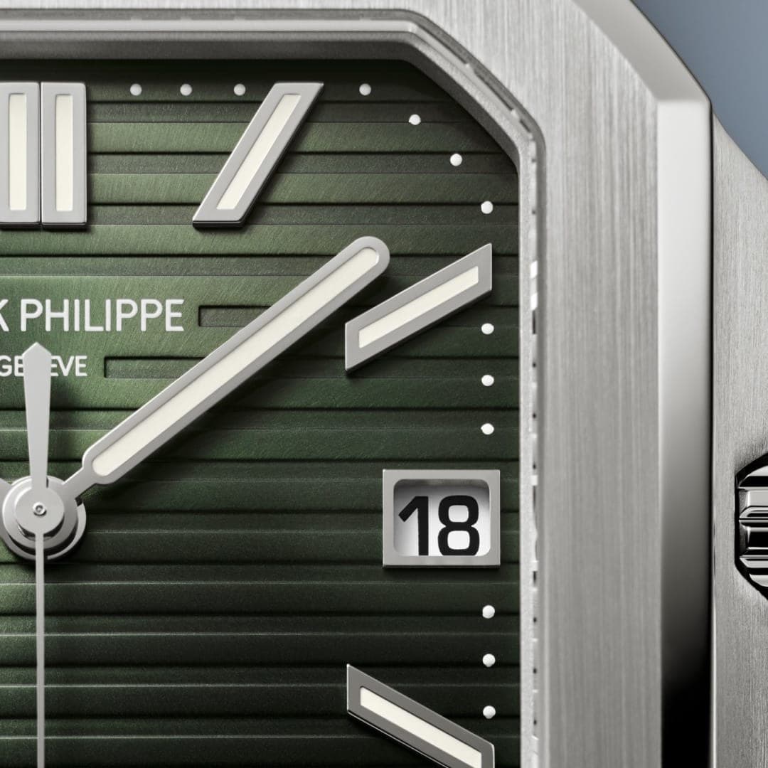 Patek Philippe Cubitus Date Steel Green Dial 45mm photo 4