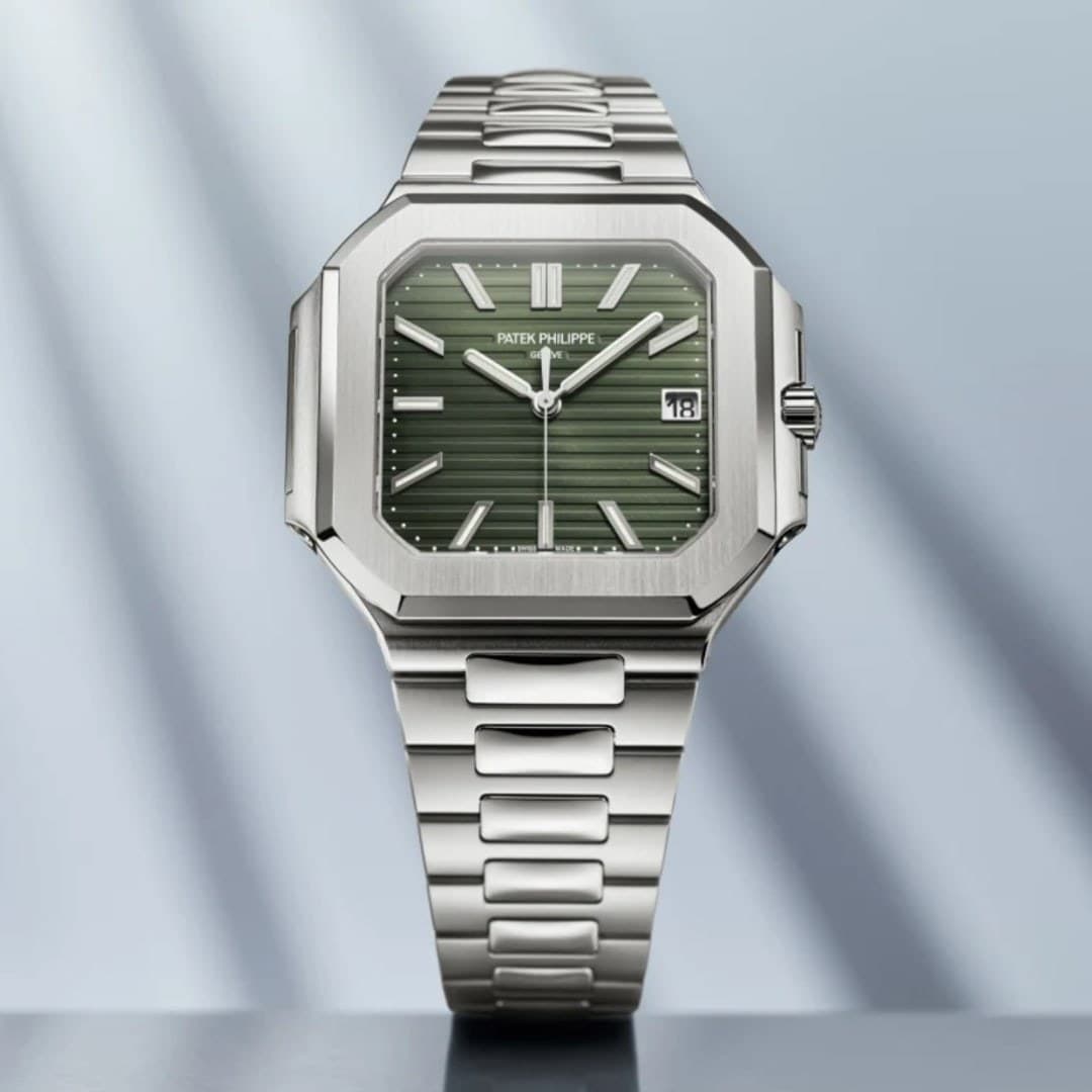 Patek Philippe Cubitus Date Steel Green Dial 45mm photo 2