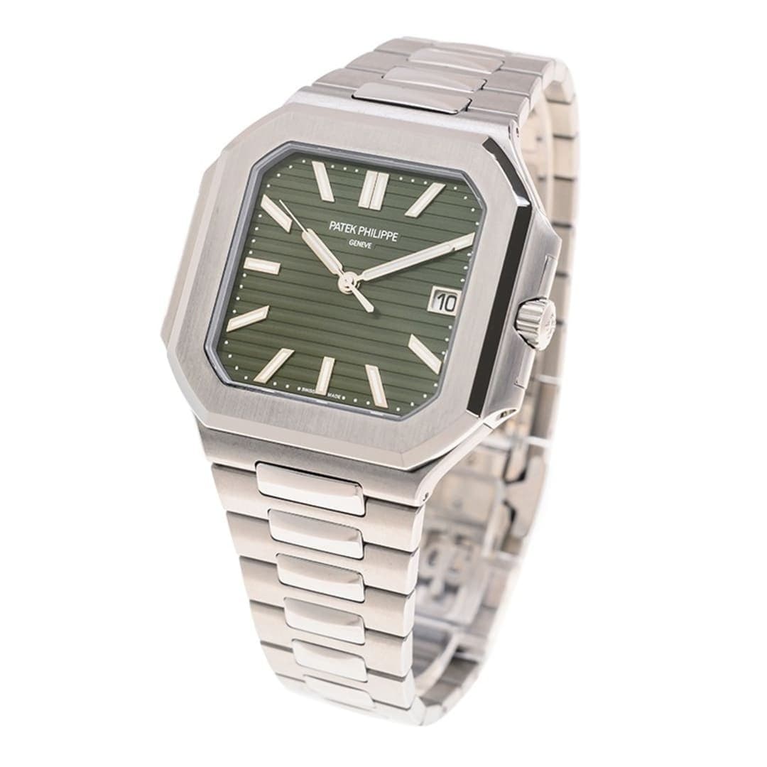 Patek Philippe Cubitus Date Steel Green Dial 45mm photo 3