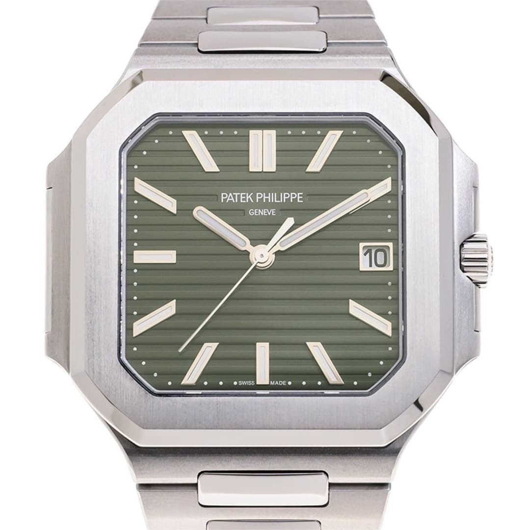 Patek Philippe Cubitus Date Steel Green Dial 45mm photo 4