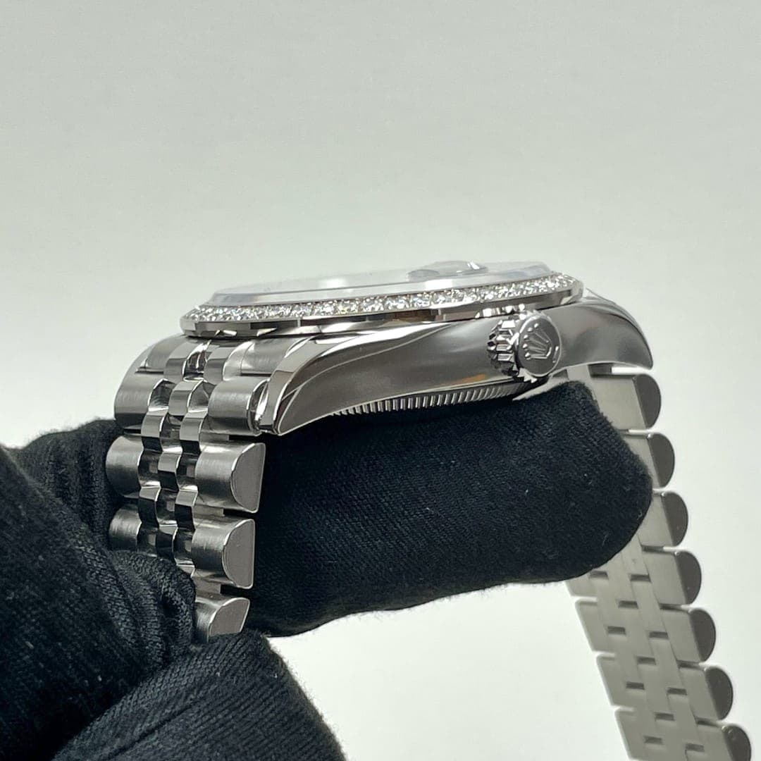 Rolex Datejust Steel Diamond Jubilee Purple Dial 36mm photo 5