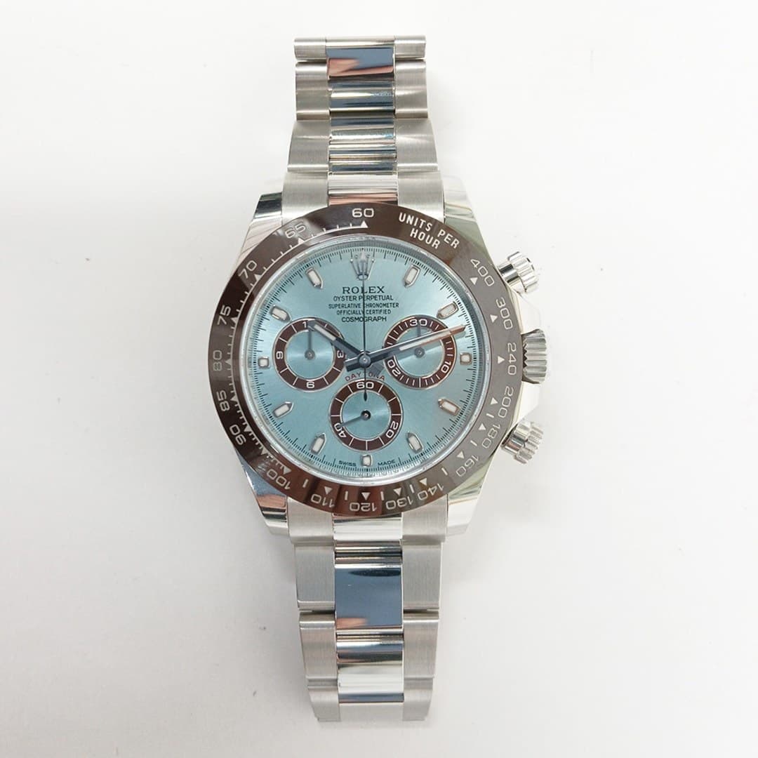 Rolex Daytona Platinum Ice Blue Dial 40mm photo 2