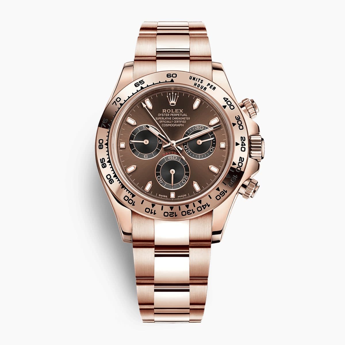 Rolex Daytona Rose Gold Brown Dial 40mm