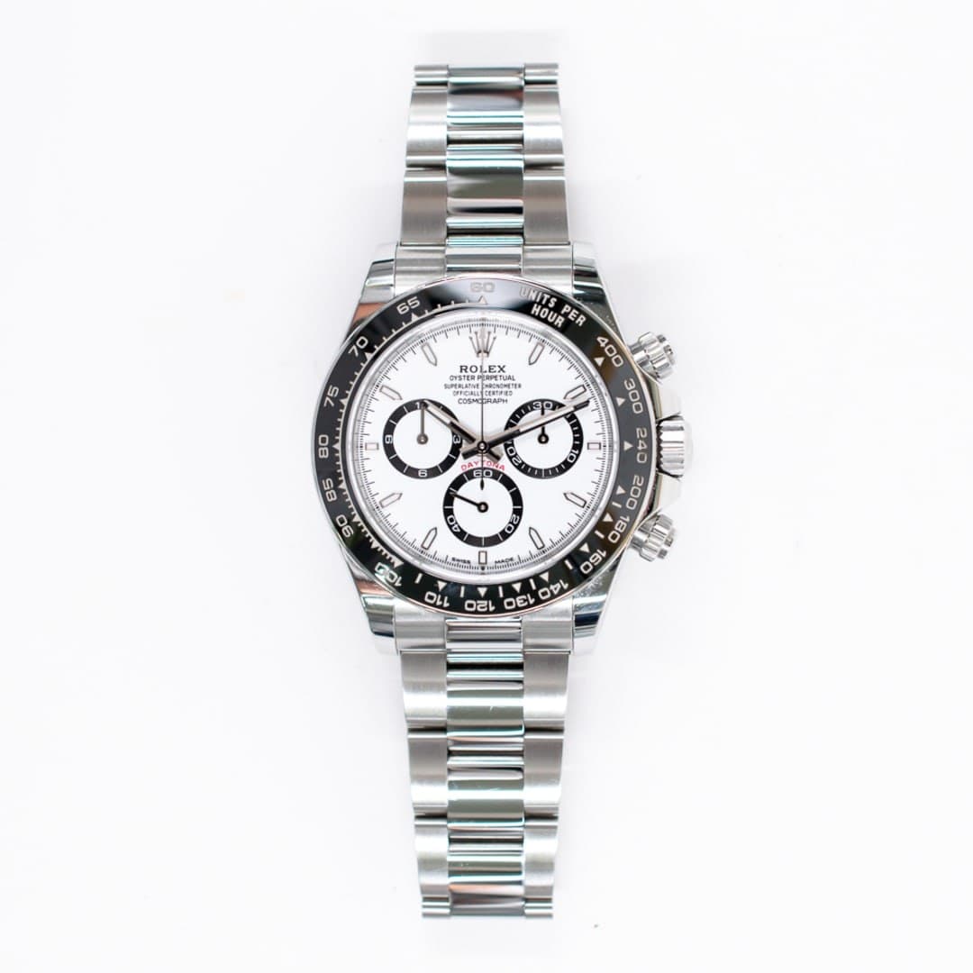 Rolex Daytona Steel White Dial "Panda" 40mm photo 2