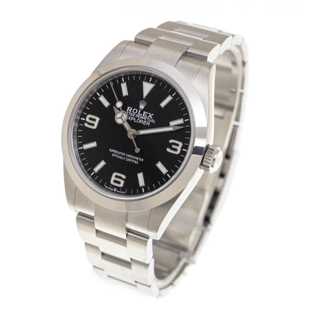 Rolex Explorer Steel Black Dial 40mm photo 3