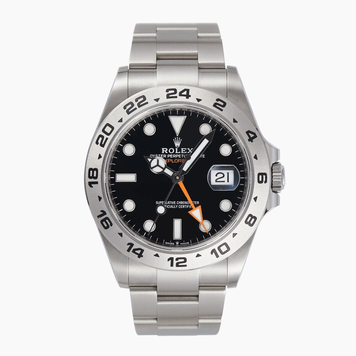 Rolex Explorer II Steel Black Dial 42mm