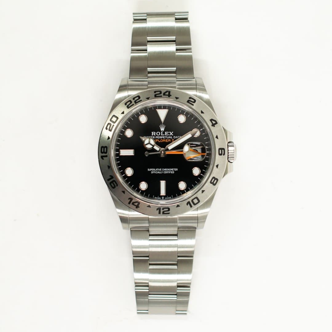 Rolex Explorer II Steel Black Dial 42mm