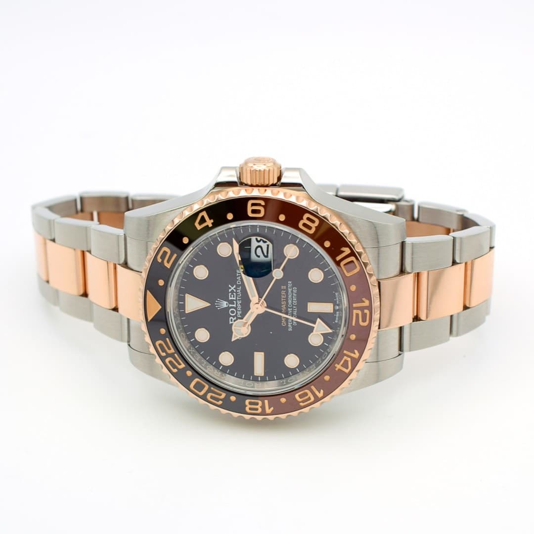 Rolex GMT-Master II "Rootbeer" Rose Gold & Steel Black Dial 40mm photo 3