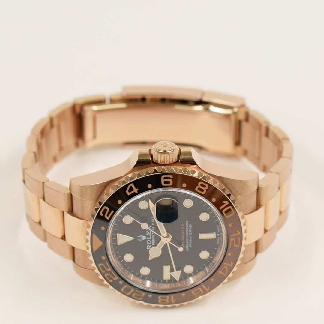 Rolex GMT-Master II "Rootbeer" Rose Gold Black Dial 40mm photo 3