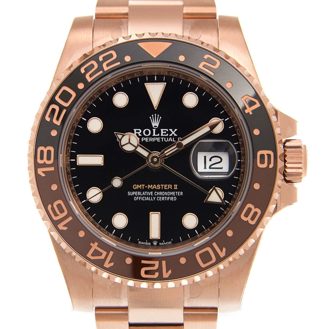 Rolex GMT-Master II "Rootbeer" Rose Gold Black Dial 40mm photo 4